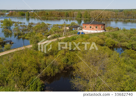 Metelevsky water intake station. Tyumen. Russia 33682740