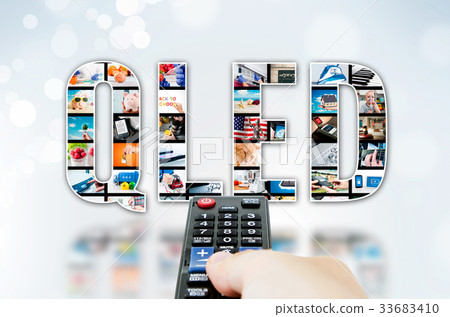 QLED quantum dot tv display innovation technology 33683410