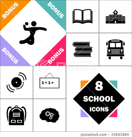Volleyball computer symbol Volleyball computer symbol 33683864