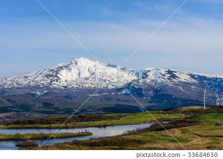 Hase池和Mt. Chokai 33684630