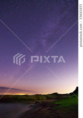 Moonlight Twilight Milky Way 33685855