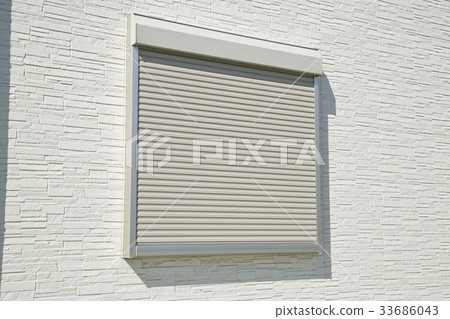 Window with electric shutter Window with electric shutter 33686043