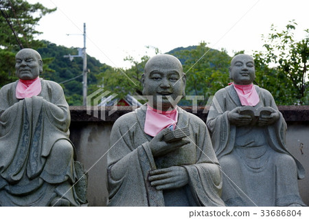 四國Zentsuji的表現五百Luhan Jizo 四國Zentsuji的表現五百Luhan Jizo 33686804