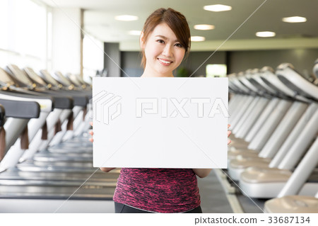 Sports gym white board image Sports gym white board image 33687134