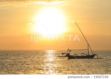 Nusa Dua的早晨在巴厘島 33687199