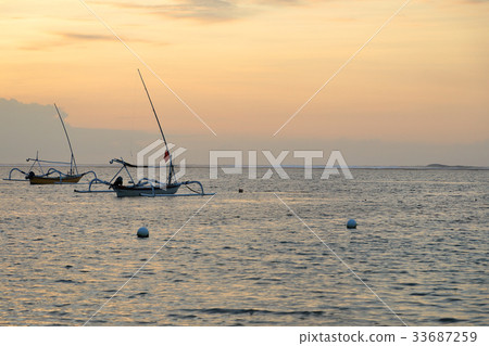 Morning of Nusa Dua in Bali Morning of Nusa Dua in Bali 33687259