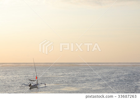 Nusa Dua的早晨在巴厘島 33687263
