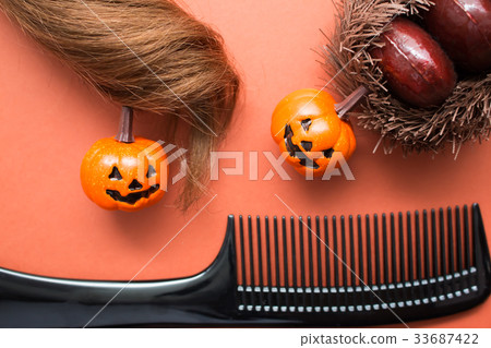 萬聖節頭髮假髮 33687422