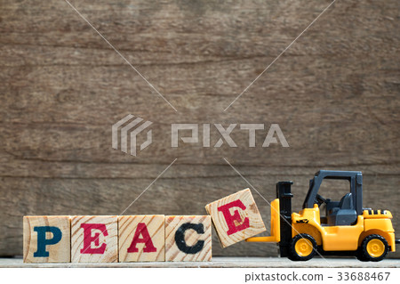 Toy plastic forklift hold E to compose peace Toy plastic forklift hold E to compose peace 33688467