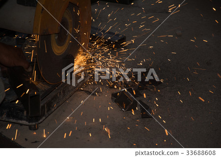 Used steel cutter for construction. 33688608