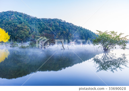 釣魚點，聞慶水庫，槐山郡，忠北 33690028