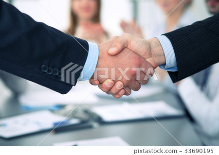 Business handshake 33690195