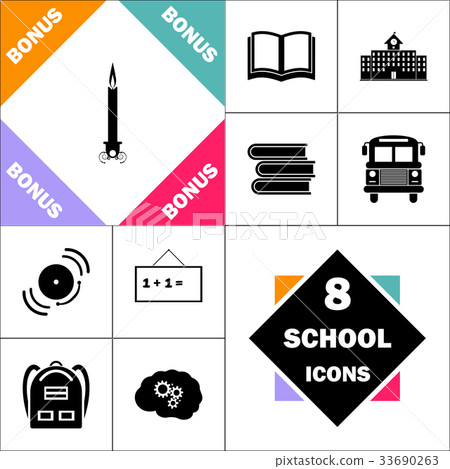 candle computer symbol candle computer symbol 33690263