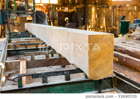 log in the timber factory 33690550