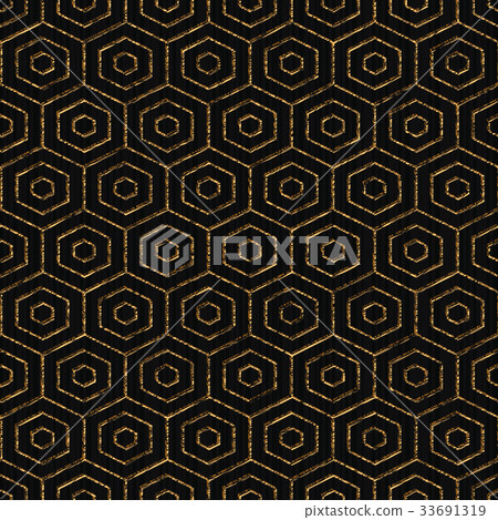 Abstract backdrop. Golden color. Seamless pattern. Abstract backdrop. Golden color. Seamless pattern. 33691319