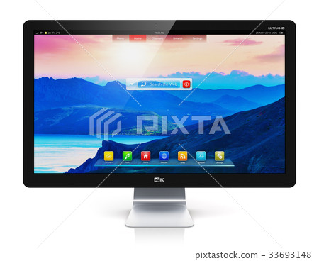 Modern computer monitor 33693148