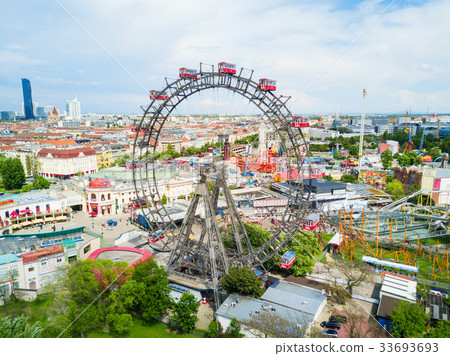 Prater park in Vienna Prater park in Vienna 33693693
