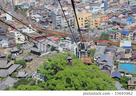 Senkoji park in the summer season 33693962