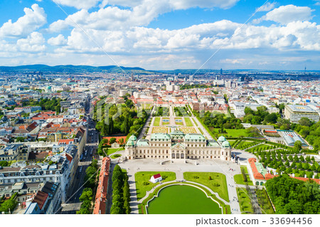 Belvedere Palace in Vienna 33694456