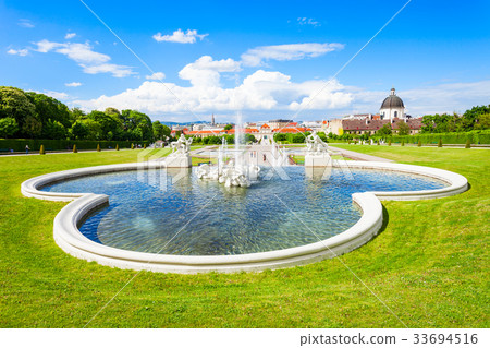Belvedere Palace in Vienna Belvedere Palace in Vienna 33694516