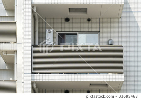 Apartment Exterior Central-Rental Rental Apartment Balcony Hot Water Heater Evacuation Hatch 33695468