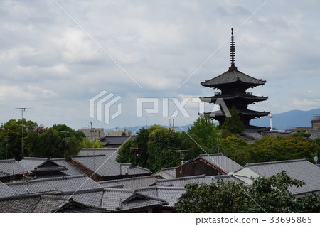 京都府京都市東山區八坂塔和京都市 33695865