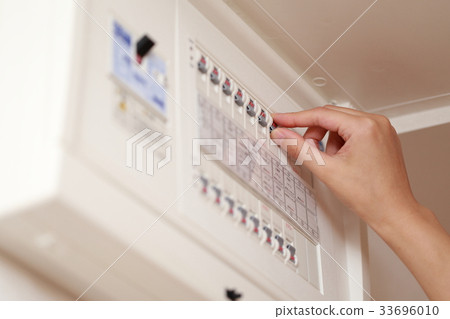 斷路器（電動全電動手指身體部位無面女手開關按鈕開） 33696010