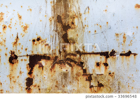 rusty and damaged metal background 33696548