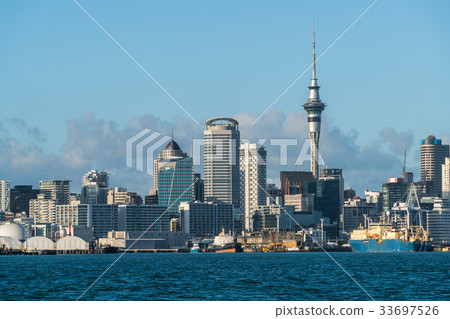 Auckland city skyline, New Zealand 33697526