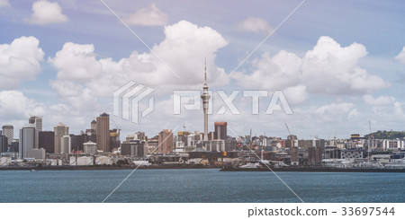 Auckland city skyline, New Zealand Auckland city skyline, New Zealand 33697544