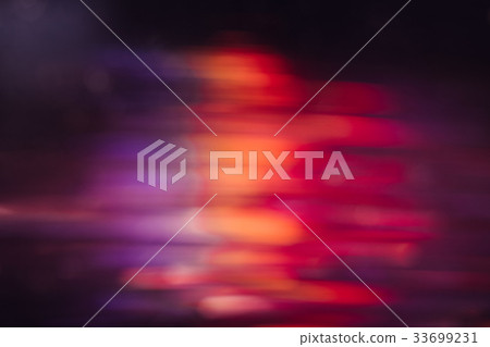 Abstract picture of defocused light motion blur 33699231