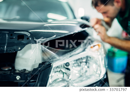 Specialist install car paint protection film Specialist install car paint protection film 33701797