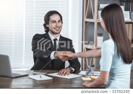 Business man working in the office job concept Business man working in the office job concept 33702295