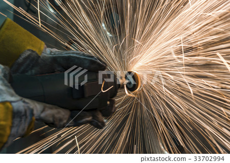 Drill with diamond-tipped polishing metal parts. 33702994