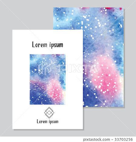 Art of watercolor stains of paint on watercolor Art of watercolor stains of paint on watercolor 33703256