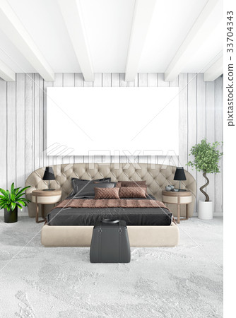 Vertical modern interior bedroom or living room Vertical modern interior bedroom or living room 33704343