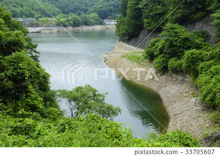 Vomit dam (Miki City, Hyogo Prefecture) 33705607