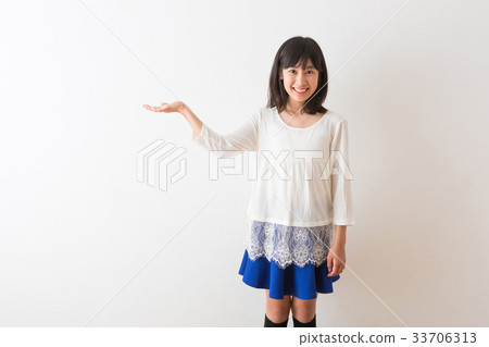 漂亮的女孩畫像 33706313