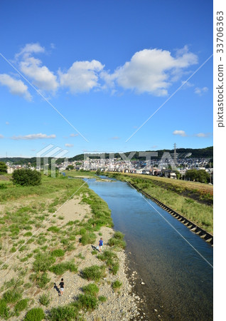 Hachioji City in the Asakawa Summer 33706363