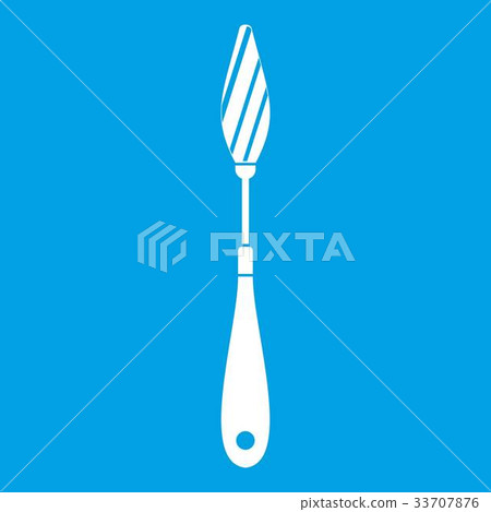 Scraper icon white Scraper icon white 33707876