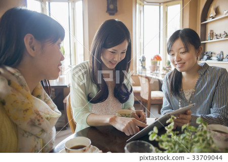 看片劑的三名婦女 看片劑的三名婦女 33709044