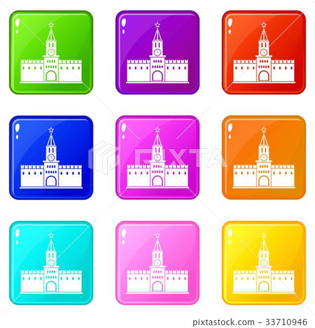 Russian kremlin set 9 33710946
