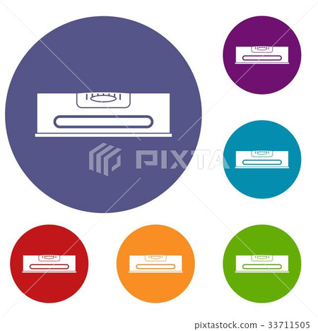 Building level icons set - Stock Illustration [33711505] - PIXTA
