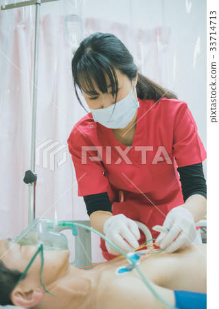 醫院 救生 護士 33714713