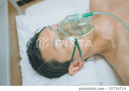 oxygen mask, gents, male 33714714