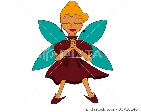 Fairy brownies offering prayers 33718146