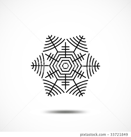 Snowflake Vector Icon Snowflake Vector Icon 33721849