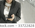 Businesswoman using smart phone 33722828
