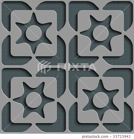 Seamless Star Pattern 33723941