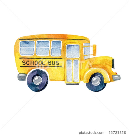 Watercolor Illustration on White Background Watercolor Illustration on White Background 33725858